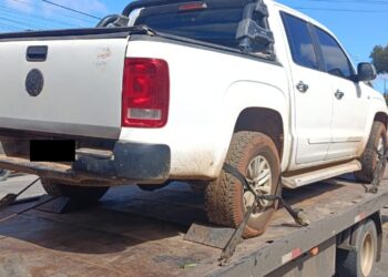 POLÍCIA CIVIL RECUPERA CAMINHONETE FURTADA