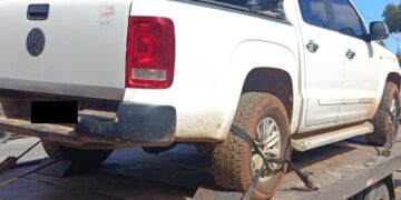 POLÍCIA CIVIL RECUPERA CAMINHONETE FURTADA