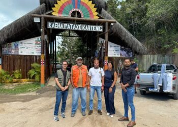Prefeitura de Porto Seguro reforça preparativos para o festival indígena Aragwaksã com visita técnica à Reserva da Jaqueira