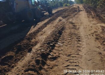 Manutenção de estradas vicinais beneficia distrito de Itaporanga