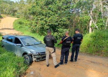 POLÍCIA CIVIL DA BAHIA SEGURO RECUPERA VEICULO ROUBADO.