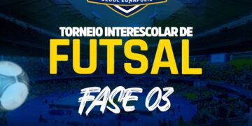 Prefeitura de Eunápolis realiza terceira fase da Eunacopa de Futsal Interescolar neste sábado(25)