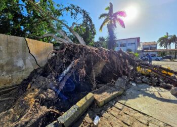 Danos causados por tempestade na Câmara de Eunápolis leva presidente a decretar estado de emergência