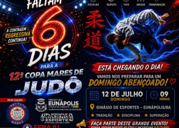 Eunápolis recebe programação especial e sedia a 12ª Copa Mares de Judô neste fim de semana