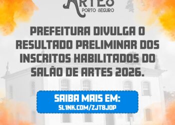 Prefeitura divulga resultado preliminar dos inscritos habilitados do Salão de Artes 2026