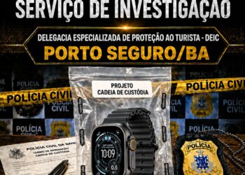 Polícia Civil da Bahia recupera relógio Apple Watch Ultra 3 furtado de turista de São Paulo que participava de um evento da Forma Turismo