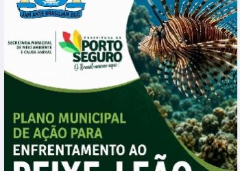 Porto Seguro lança plano pioneiro na Bahia com participação social contra avanço do peixe-leão