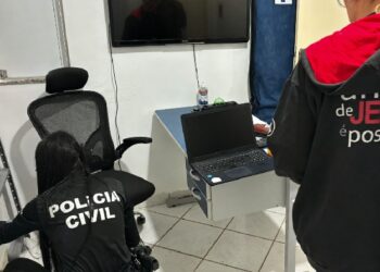 POLÍCIA CIVIL DA BAHIA PRENDE EM FLAGRANTE SUSPEITO DE PRODUZIR E ARMAZENAR PORNOGRAFIA INFANTIL