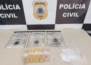 POLÍCIA CIVIL PRENDE HOMEM EM FLAGRANTE POR TRÁFICO DE DROGAS EM EUNÁPOLIS