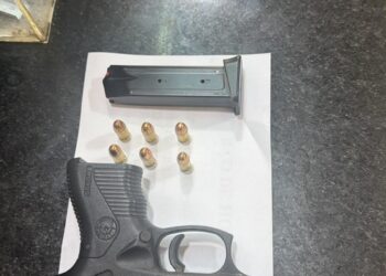 PMBA APREENDE ARMA DE FOGO E MUNIÇÃO