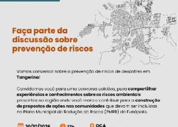 Eunápolis mobiliza moradores para construção do Plano Municipal de Redução de Riscos