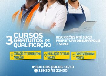 Prefeitura de Eunápolis leva qualificação profissional aos bairros em parceria com o SENAI